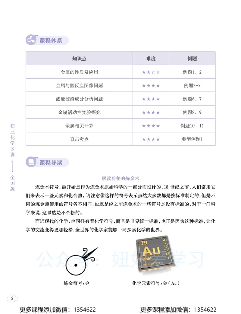 《初三化学学习用书-春下-全国版S-讲义2_Password_Removed-29a2aedec8b4_学而思初中3年级_2024春下初三_08.2024春下初三化学S班陈潭飞》第6页预览
