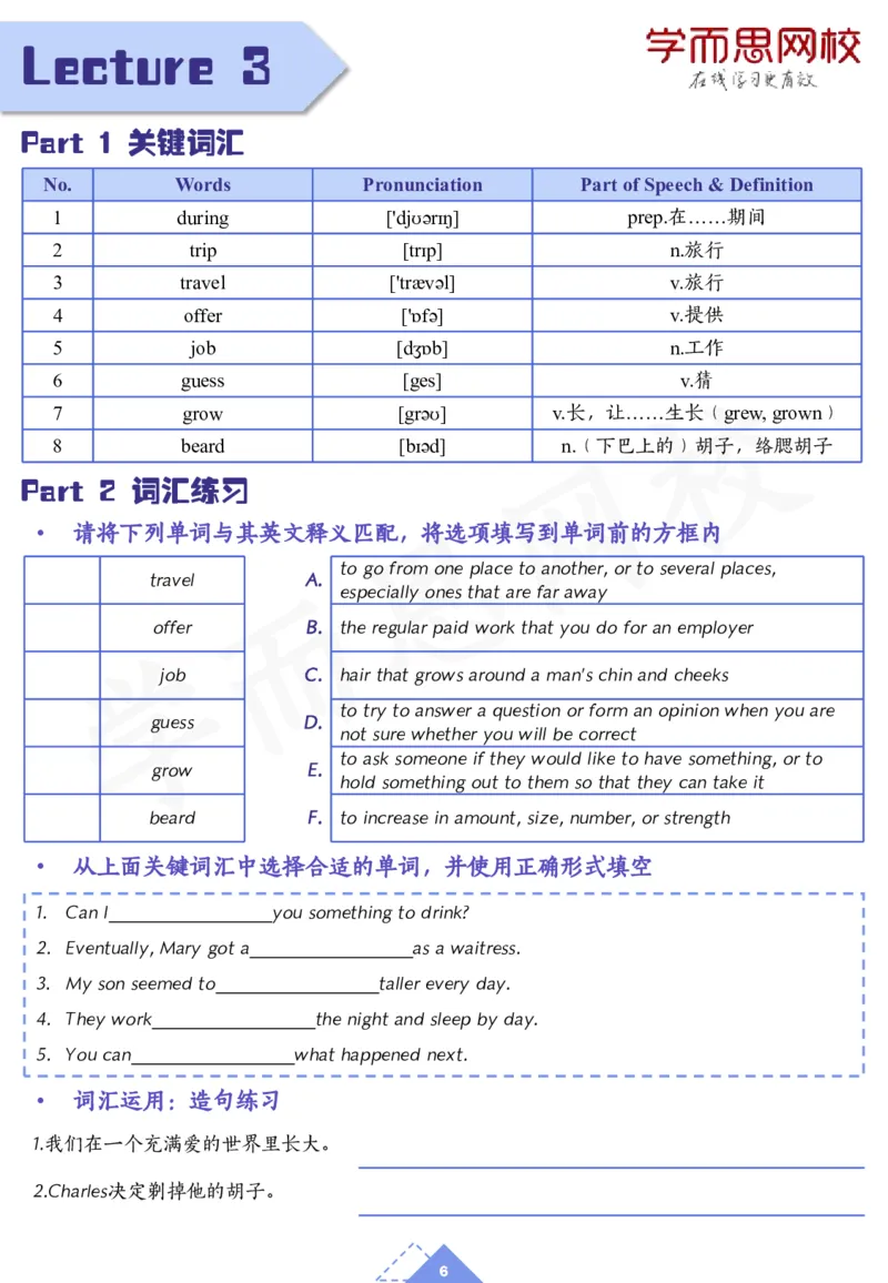 《20春上-初一新一预习手册-a53ce1bb63b5_学而思刘飞飞新概念一二三册_刘飞飞新概念一_精讲新概念一（109－144）_讲义资料_预习手册》第6页预览