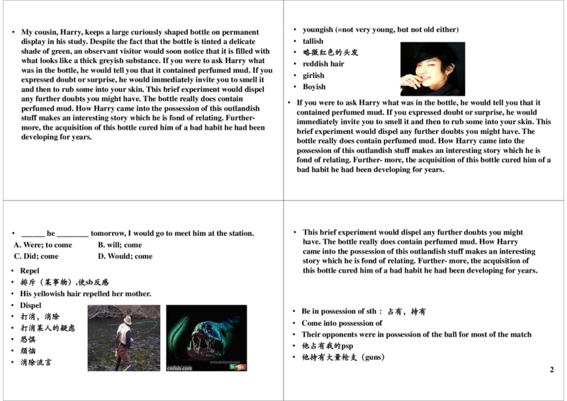 《lesson52(2013年2月21日上线)-4e86d50a7403_学而思刘飞飞新概念一二三册_刘飞飞新概念三_新概念英语第三册L41-L60（主讲刘飞飞）_第12讲lesson52》第2页预览