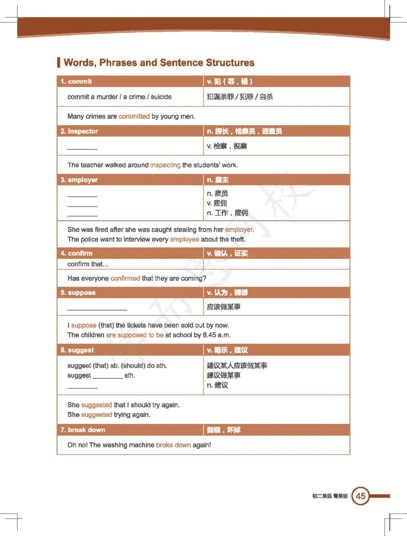 《2019秋初二菁英班-Lecture5电子版讲义-336172c4f77e_学而思刘飞飞新概念一二三册_刘飞飞新概念二_07.新概念二80到96单元_秋下电子讲义》第3页预览