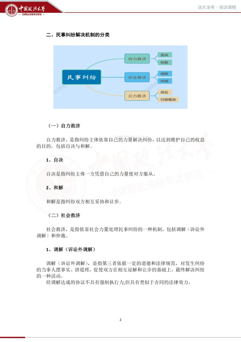 《法大法考先行筑基内部资料-民诉_2026法考客观_法-D_01先行筑基（内部班）视频+讲义_民诉法视频+讲义》第3页预览