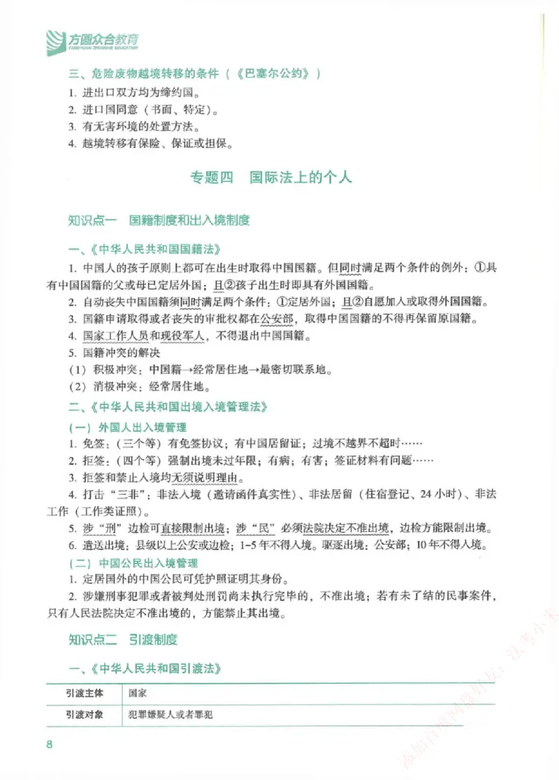 《强化速记-三国法-杨帆_2026法考客观_众-H_16强化速记_00.配套讲义》第9页预览
