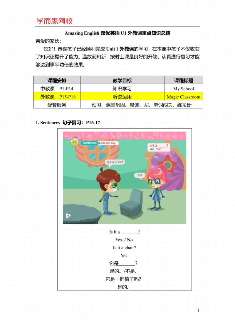 《U1-Ls2重点知识总结_U1-Ls2重点知识总结-76f647623d0e_小学学而思全套_一年级全套_2020年春季一年级_2020年春季一年级双优英语直播目标S班吕平_新增资料》第1页预览