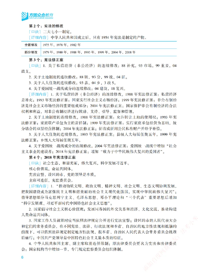 《理论法背诵口诀-新_2026法考客观_众-H_2026法考系统强化（内部）合集_00.配套资料(含知识点汇总)_09.系统强化-背诵口诀》第6页预览