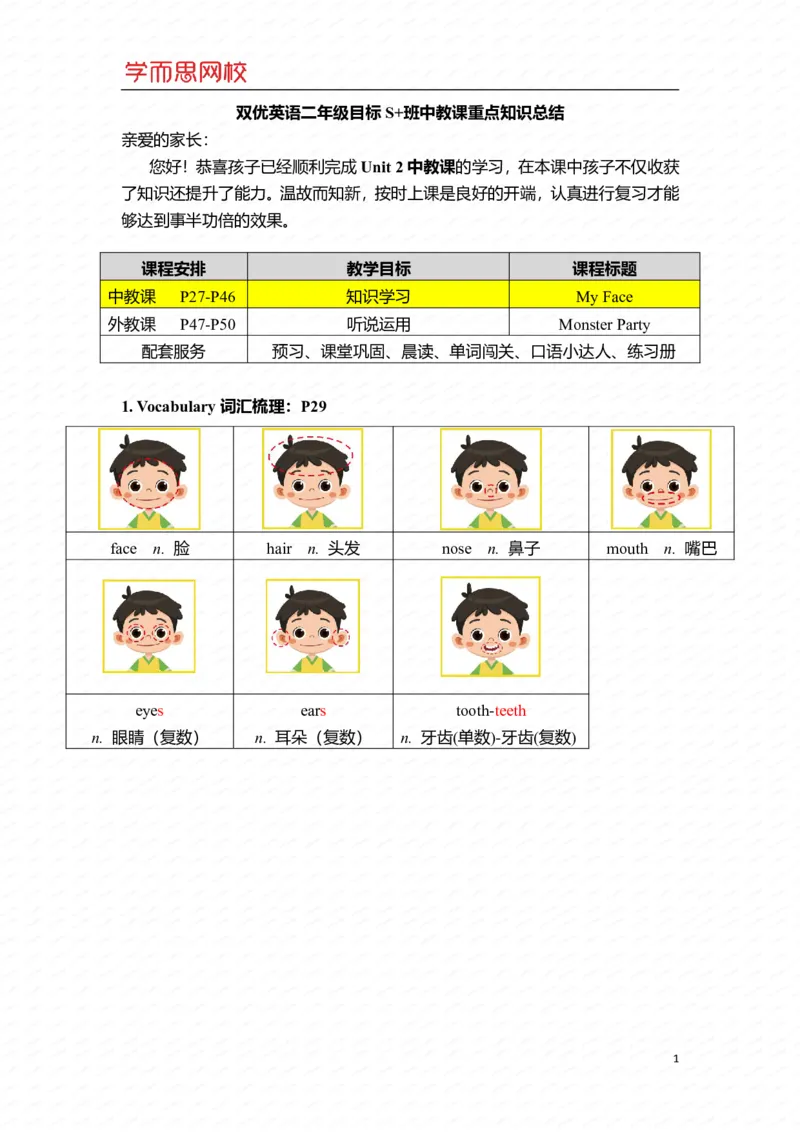 《中教知识总结-3263a9d069a5_小学学而思全套_二年级全套_二年级直播课程_2020年秋季课程二年级_2020秋二年级双优英语s+班吕平_第2讲》第1页预览