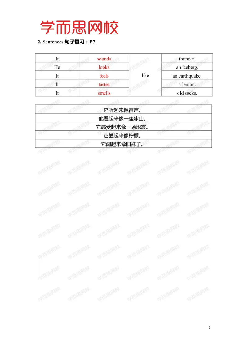 《Lv5B-U5-L1重点知识总结-b7e2c44ba117_小学学而思全套_五年级全套_五年级2020年暑-2021年的直播课_2020年暑假课程五年级_2020年暑假课程五年级英语_暑Lv5B重点知识总结》第2页预览