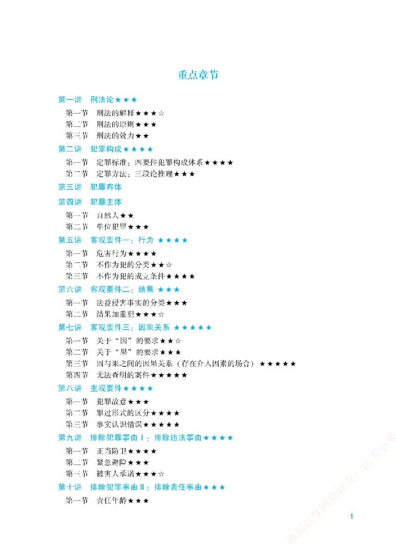 《重点章节和考查重点-刑法_2026法考客观_众-H_2026法考系统强化（内部）合集_00.配套资料(含知识点汇总)_07.内部系统强化课考查重点》第1页预览