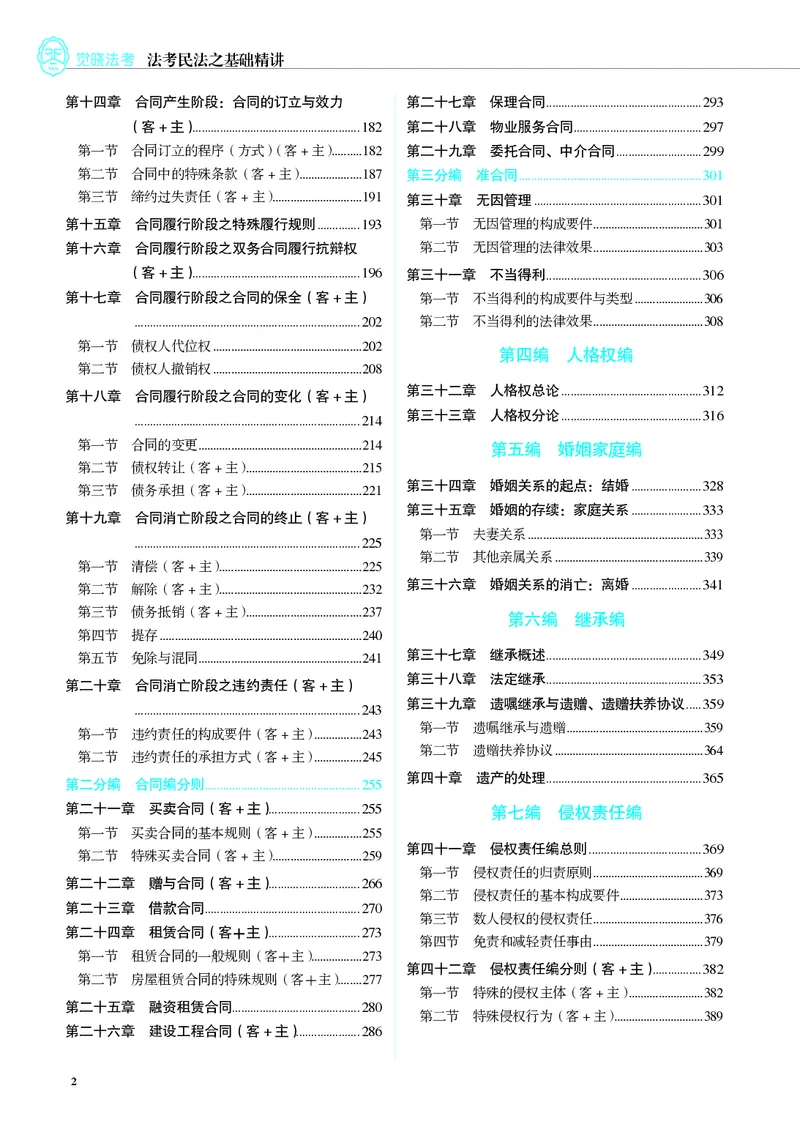 《讲义26法考觉晓民法之基础精讲李劲松_2026法考客观_觉-X_2026JX法考主客一体内部课视频+讲义_26年JX法考精讲民法-李劲松视频+讲义》第7页预览