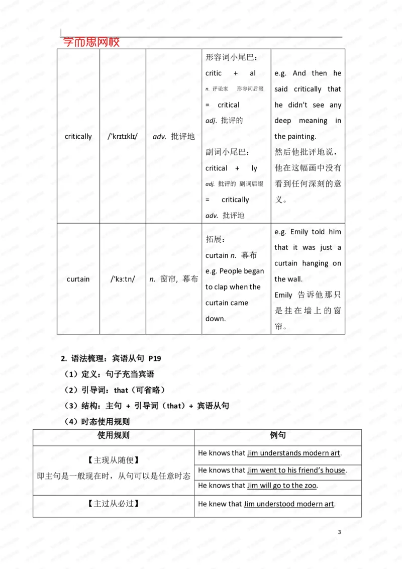 《暑假六年级SS班U2-L1重点知识总结-47efa96019c6_小学学而思全套_六年级全套_六年级2020年暑-2021年春直播课程_2020年暑假课程六年级_2020年暑假课程六年级_2020年暑假课程六年级英语》第3页预览