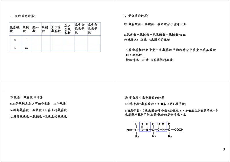 《细胞的物质基础-组成生物体的元素及化合物（二）-6b5a873023fd_学而思高三全套_高三录播课程各种版本_高三一轮二轮_29709-56高考生物一轮总复习（必修+选修1、3）》第5页预览