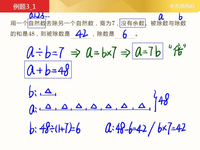《_第8讲_有余数的除法初步笔记-c462ba41b09c_小学学而思全套_三年级全套_三年级直播课_2021年春季课程三年级_08.有余数的除法初步》第7页预览