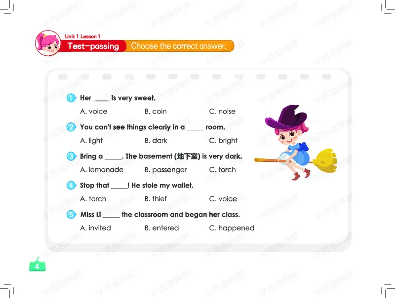 《五年级SS班U1-Review1电子版讲义90989-0a70926e472b_小学学而思全套_五年级全套_五年级2020年暑-2021年的直播课_2020年秋季课程五年级_2020年秋季课程五年级英语_资料》第10页预览