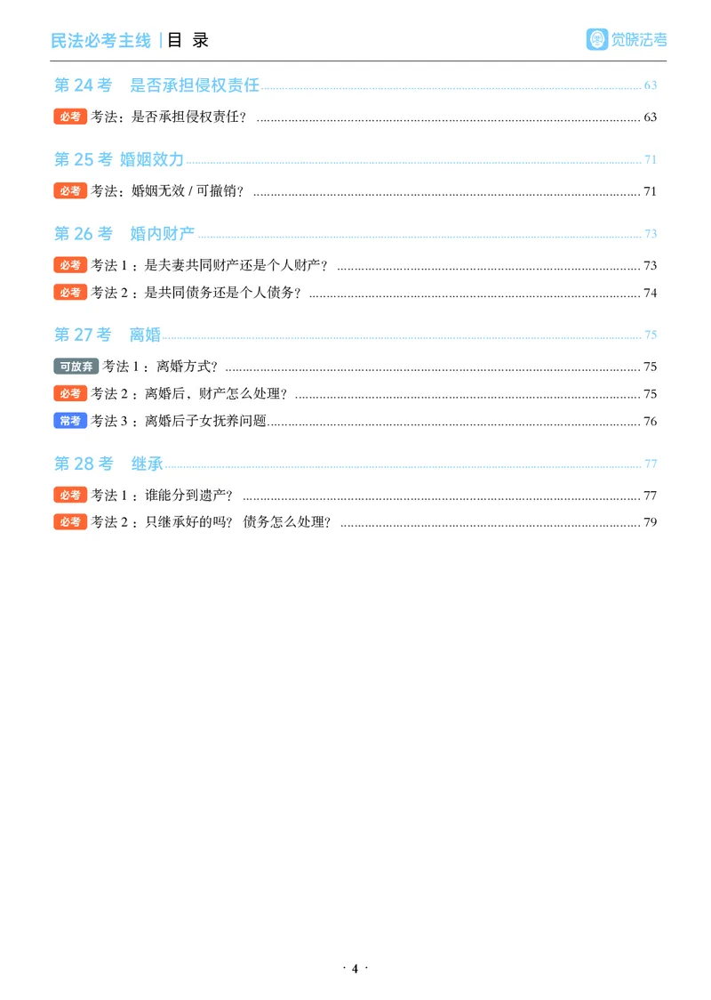 《彩色26年民法必考主线_2026法考客观_觉-X_0926JX客观考前冲刺-必考主线课程_02.2026年民法必考主线（李劲松）》第8页预览