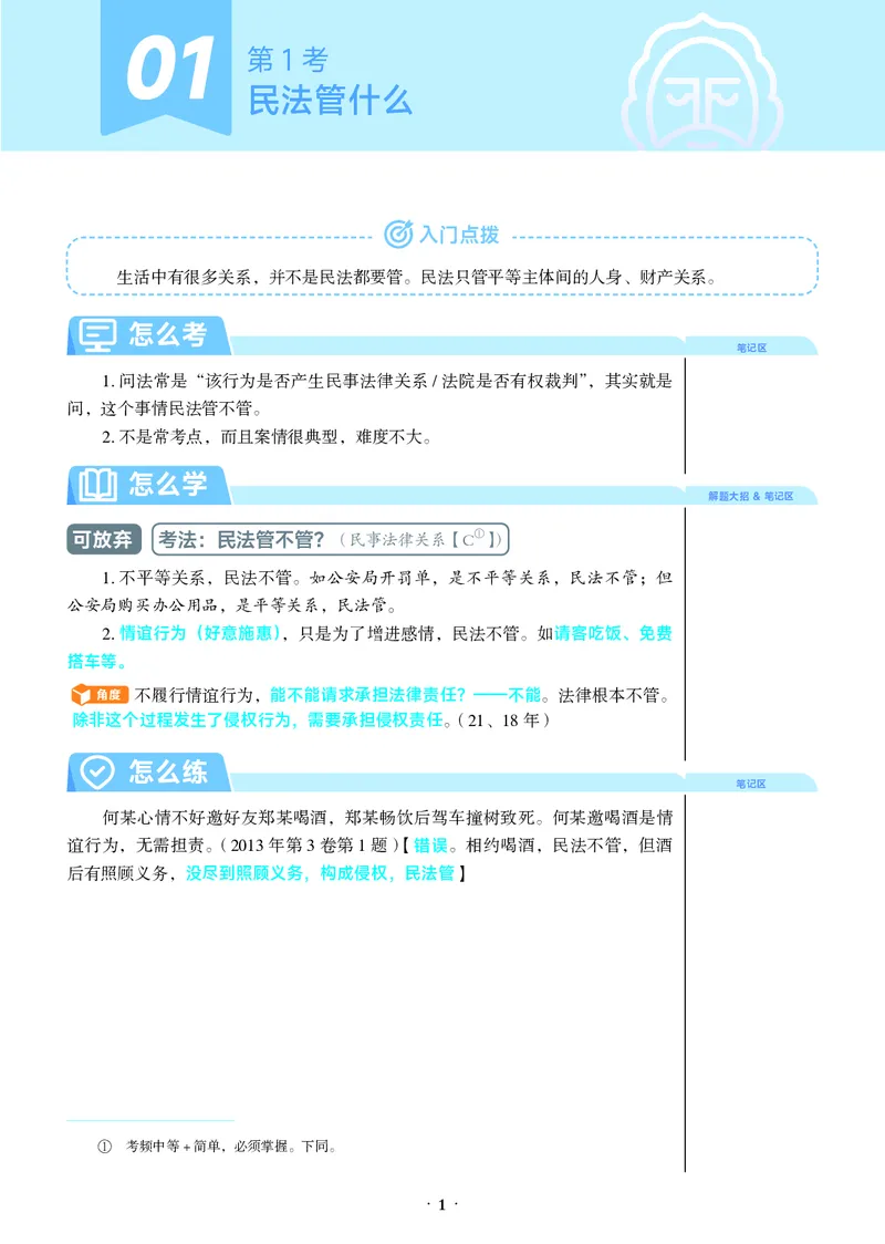 《彩色26年民法必考主线_2026法考客观_觉-X_0926JX客观考前冲刺-必考主线课程_02.2026年民法必考主线（李劲松）》第9页预览