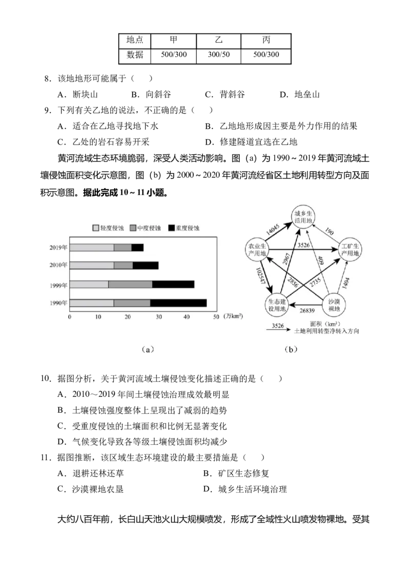 《海南省文昌中学2025-2026学年高二上学期第二次月考地理试题_2026年高二《月考+期中考+阶段性检测真题合集》全国各省全科无水印》第3页预览
