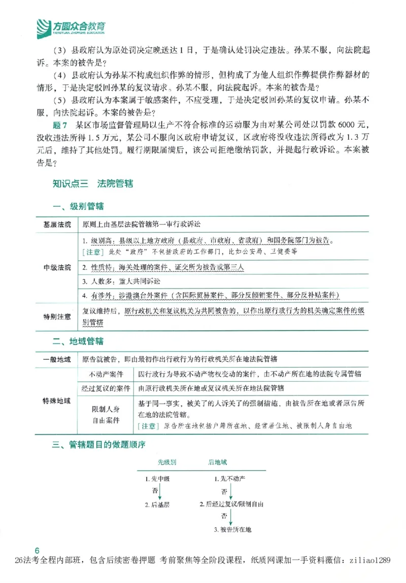 《高端提升-行政法·李佳_2026法考客观_众-H_10高端提升（7月）_00配套讲义（全）》第10页预览