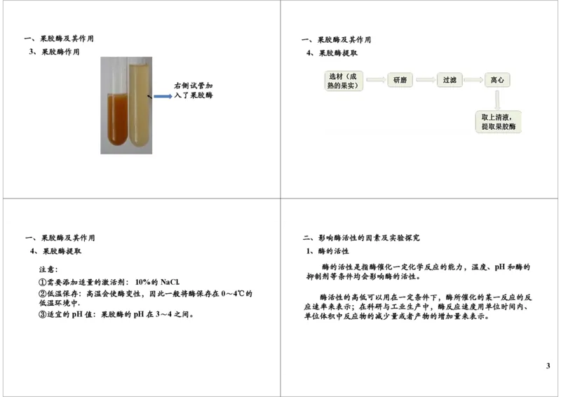 《果胶酶的提取、固定化酶与固定化细胞（一轮下）-c79051c9d2db_学而思高三全套_高三录播课程各种版本_高三一轮二轮_29709-56高考生物一轮总复习（必修+选修1、3）》第3页预览