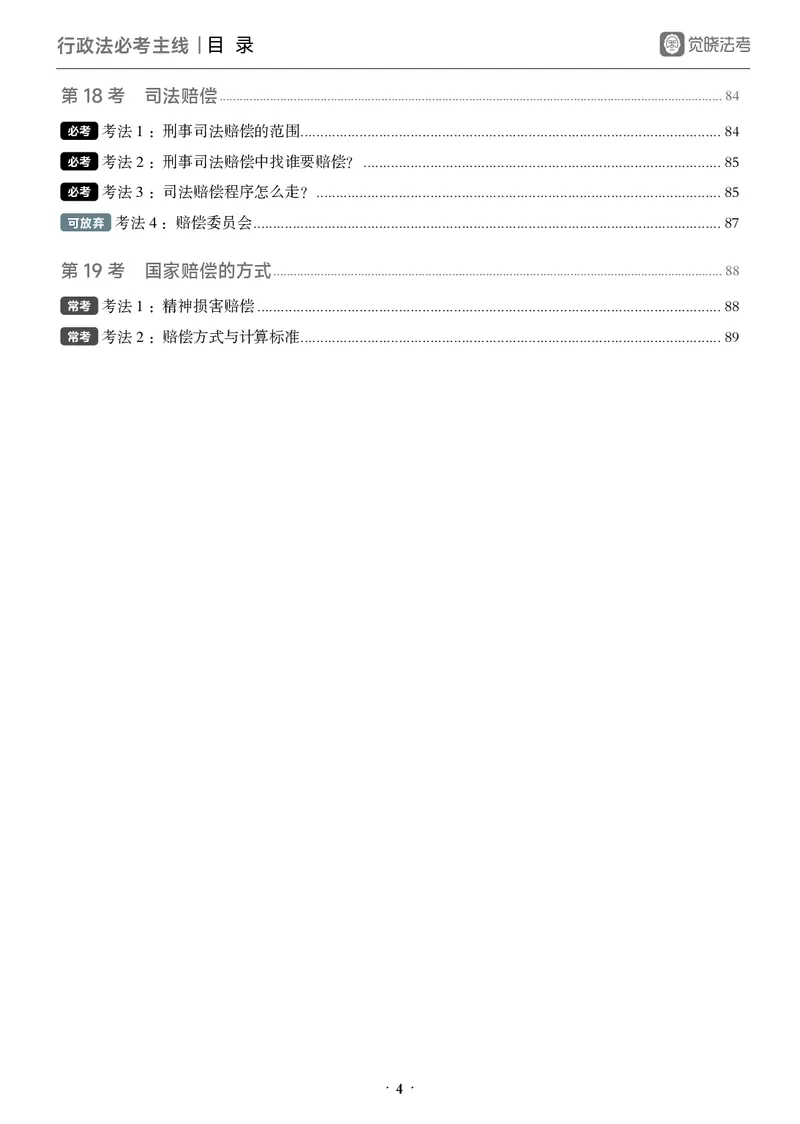 《黑白26年行政法必考主线_2026法考客观_觉-X_0926JX客观考前冲刺-必考主线课程_07.2026年行政法必考主线（兰燕卓）》第4页预览