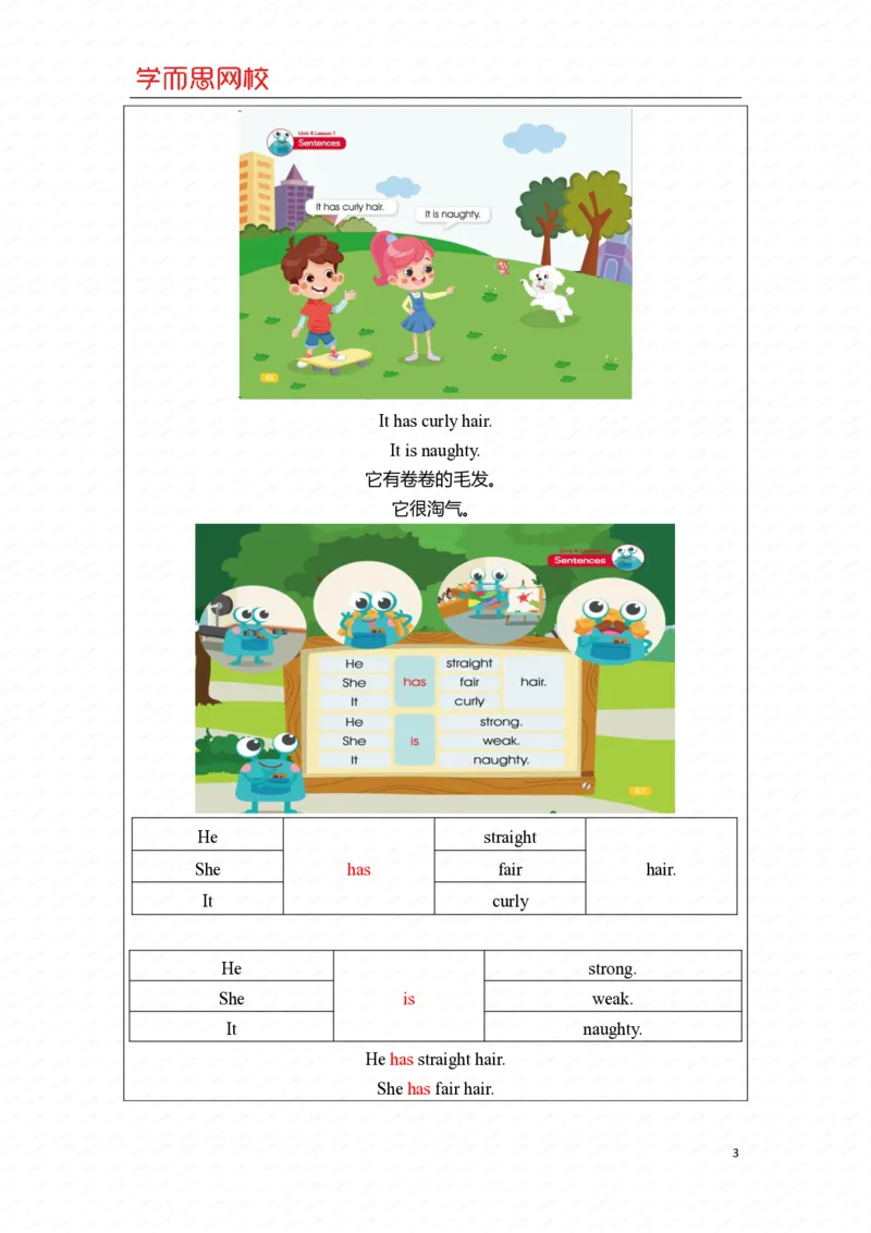《四年级目标S班U4-L1-8f957a2fbf13_小学学而思全套_四年级全套_四年级2020年暑-2021年的直播课_2020年暑假课程四年级_2020年暑假课程四年级英语_四年级目标S班-重点知识总结》第3页预览
