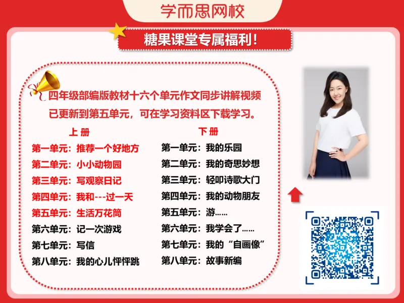 《糖果班第五讲补充-c55d09dda0d7_小学学而思全套_四年级全套_四年级2020年暑-2021年的直播课_2020年秋季课程四年级_2020年秋季课程四年级语文_第5讲作引人入胜——开头结尾定乾坤》第1页预览