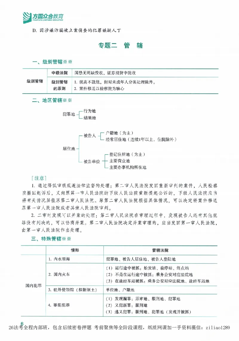 《高端提升-刑诉法·左宁_2026法考客观_众-H_10高端提升（7月）_00配套讲义（全）》第10页预览