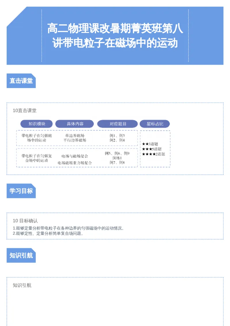 《高二暑物理第08讲-d6c803e29490_学而思高二全套_2019年暑假高二(1)_高二暑物理凌云班课改章进_高二暑物理凌云班课改_讲义》第1页预览