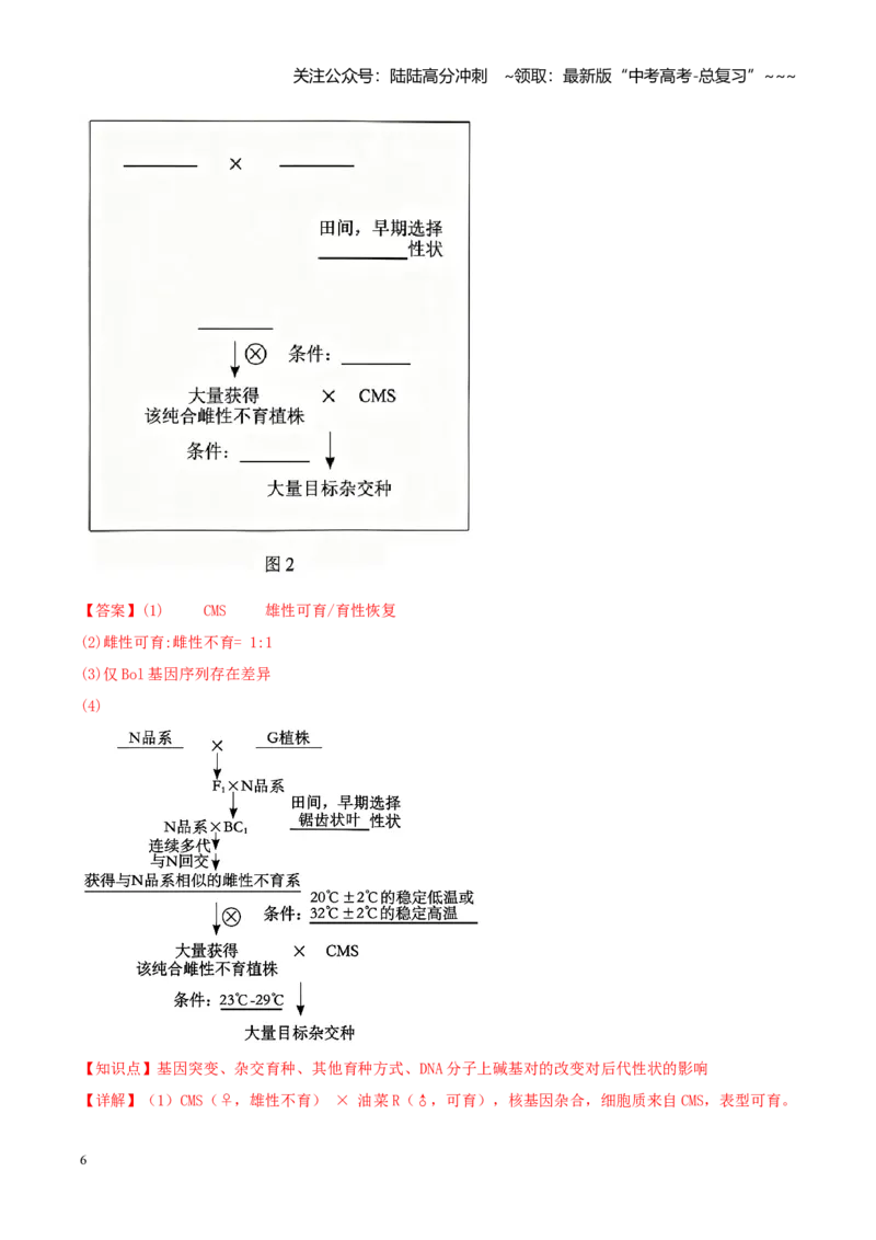 《大题仿真预测卷02（教师版）_06-生物-高考总复习_专项复习_2026年-生物高考专项复习_2026年高考生物终极冲刺讲练测（全国通用）-G459_2026版》第6页预览