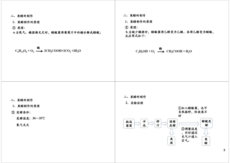 《传统发酵技术（一轮下）-4a1376152d00_学而思高三全套_高三录播课程各种版本_高三一轮二轮_29709-56高考生物一轮总复习（必修+选修1、3）_第43讲：传统发酵技术（一轮下）》第5页预览