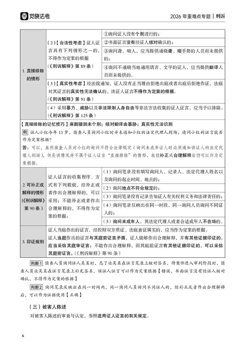 《黑白2026年刑诉专题讲义_2026法考客观_觉-X_2026JX法考重难点专题视频+讲义_视频+讲义2026年肖沛权刑诉重难点专题》第9页预览
