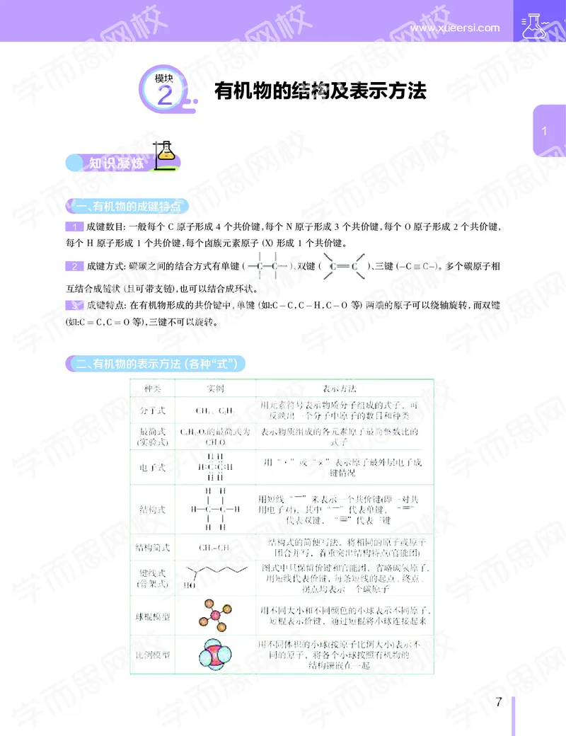 《寒假目标985班高二化学直播班（选修5）讲义-154501b5d4b2_学而思高二全套_2020年寒假高二(1)_2020寒假目标985班高二化学直播班（选修5）7讲贾世增完结》第8页预览