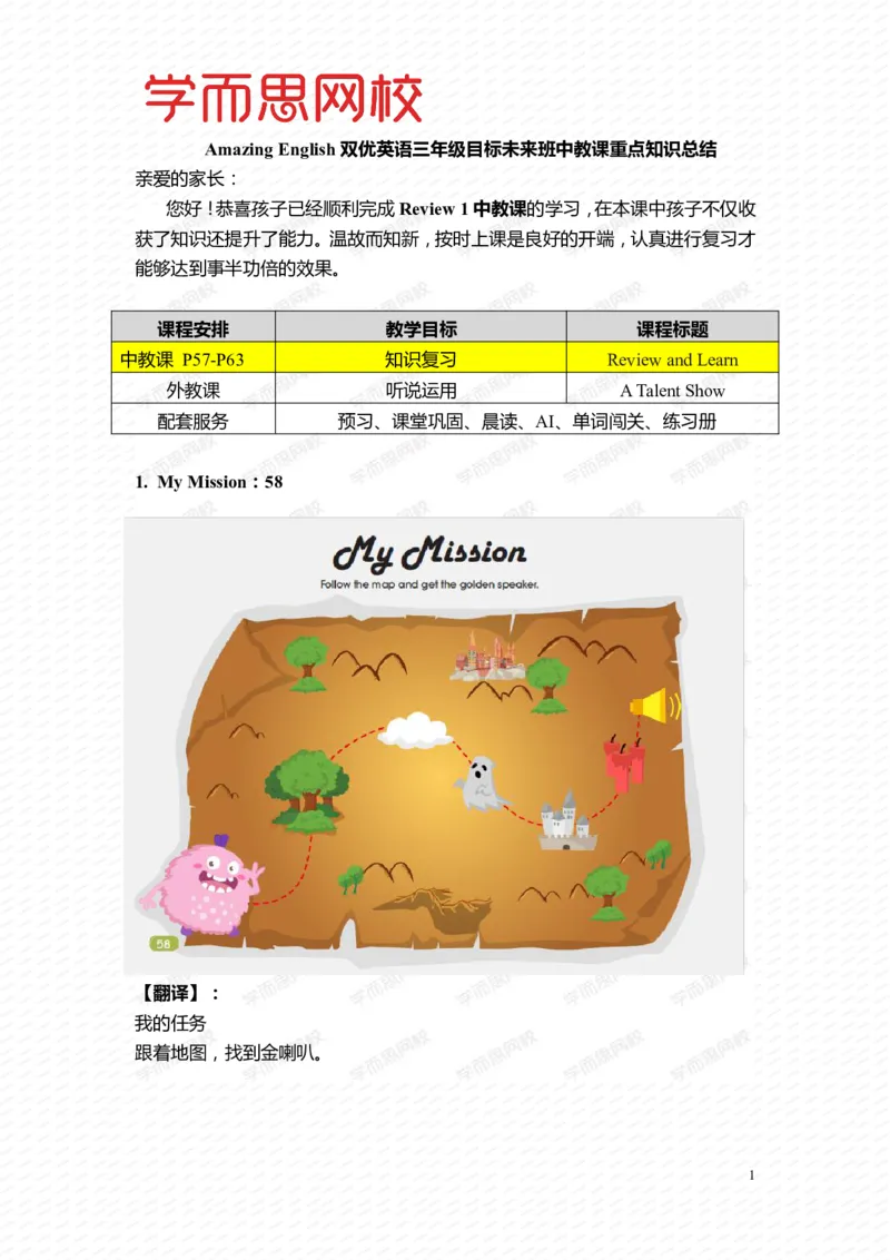 《Lv5-Review1重点知识总结-08031f5c5fae_小学学而思全套_三年级全套_三年级直播课_2020年暑假课程三年级_2020年暑假课程三年级英语_暑Lv5-重点知识总结》第1页预览