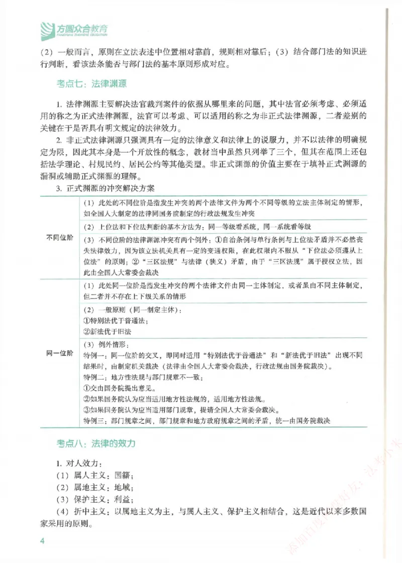 《强化速记-理论法-马峰_2026法考客观_众-H_16强化速记_00.配套讲义》第5页预览
