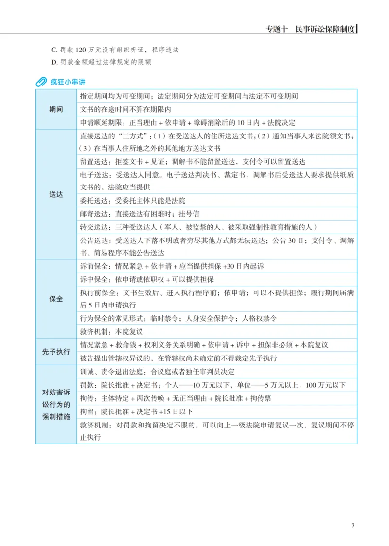 《增补讲义韩心怡民诉名师讲义_2026法考客观_觉-X_增补课程汇总_韩心怡增补》第7页预览