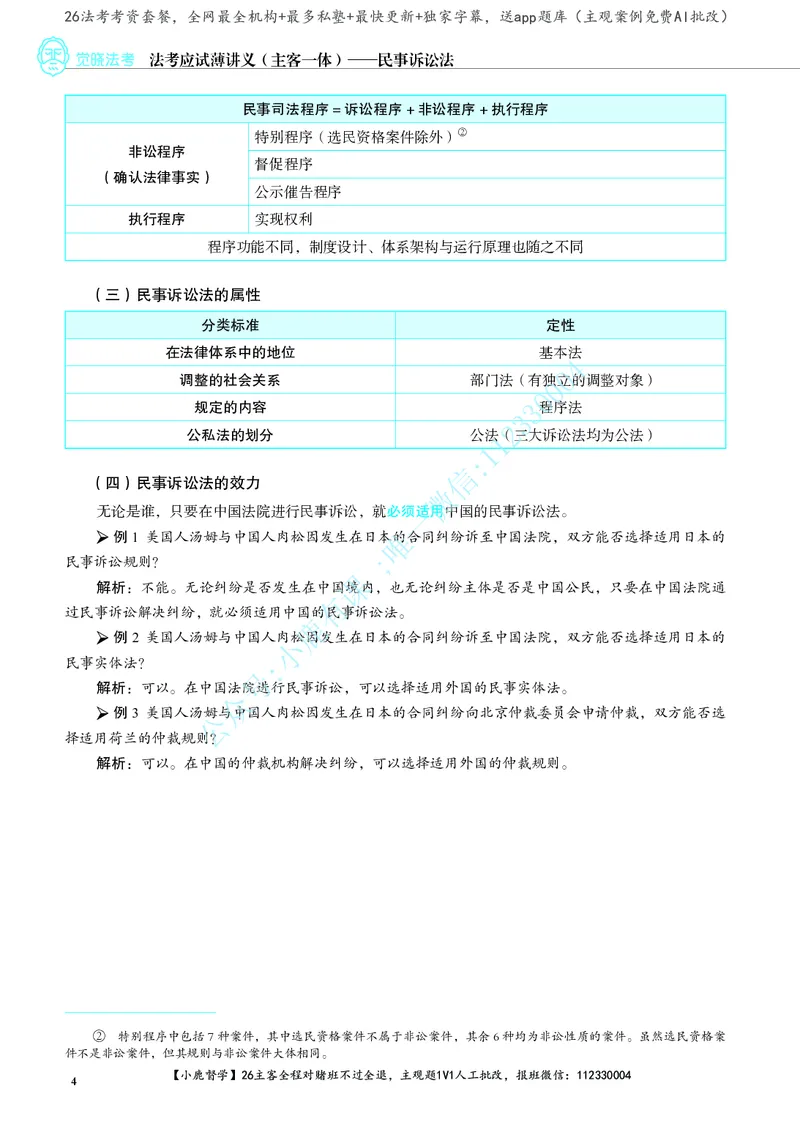 《讲义26法考JX应试薄讲义民诉韩心怡.mp_2026法考客观_觉-X_讲义+视频2026JX法考应试薄课程_2026年韩心怡民诉法应试薄讲义公开课》第10页预览