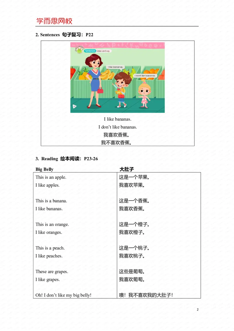 《U2-Ls1重点知识总结_U2-Ls1重点知识总结-f2af520a0717_小学学而思全套_一年级全套_2020年春季一年级_2020年春季一年级双优英语直播目标S班吕平_新增资料》第2页预览