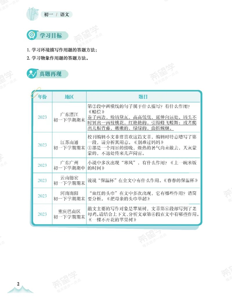《初一语文培训班学习用书-春下-全国版A加-讲义1-正文-c86d8d77ba7b_学而思初中1年级_2024春下初一_初一语文培训班（春下·全国版·A+）_讲义及拓展资料》第10页预览