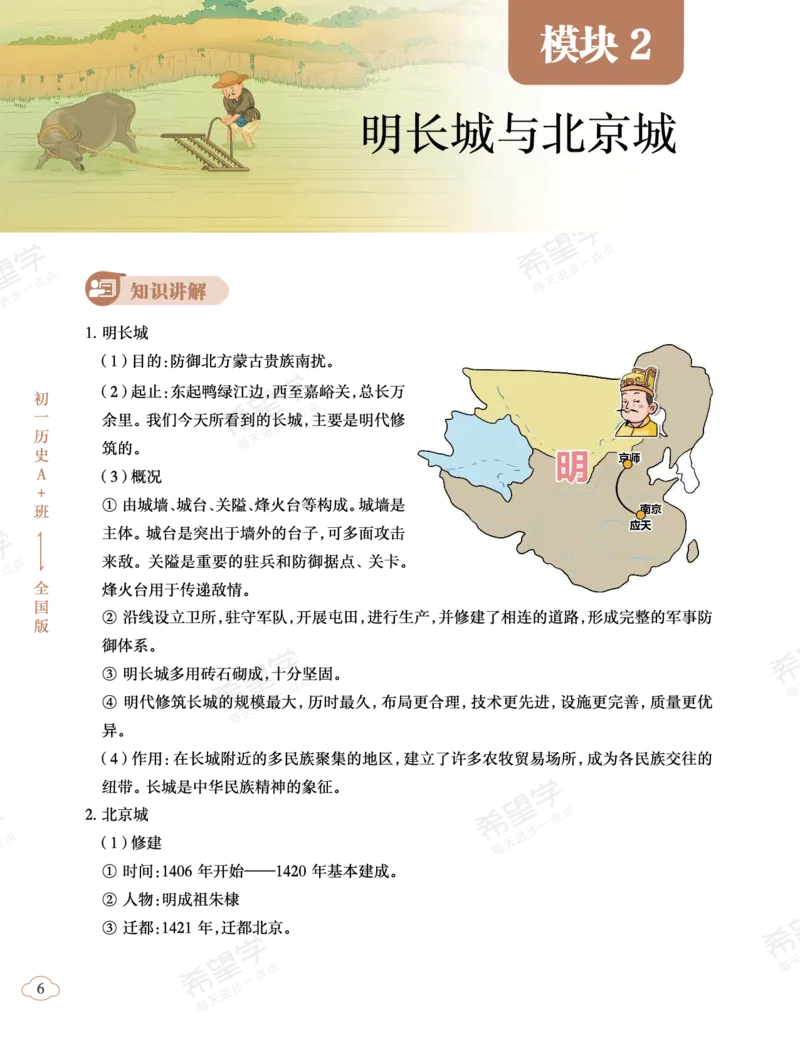 《初一历史培训班学习用书-春下-全国版A加-讲义2-正文-d488ec7d8dc0_学而思初中1年级_2024春下初一_初一历史培训班（春下·全国版·A+）_讲义及拓展资料》第10页预览
