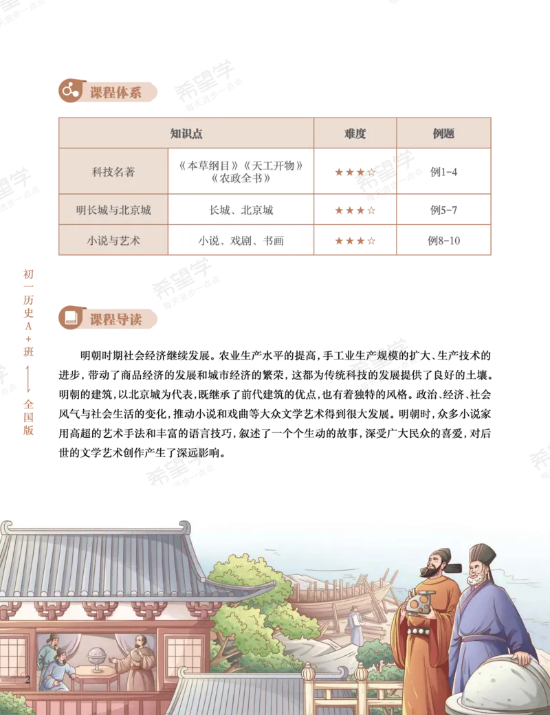 《初一历史培训班学习用书-春下-全国版A加-讲义2-正文-d488ec7d8dc0_学而思初中1年级_2024春下初一_初一历史培训班（春下·全国版·A+）_讲义及拓展资料》第6页预览