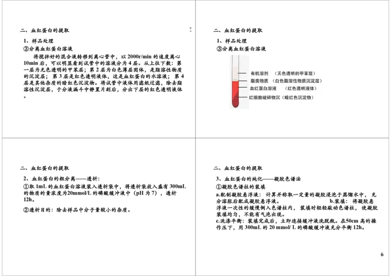 《蛋白质的提取与鉴定（一轮下）-e14fd27fb9e8_学而思高三全套_高三录播课程各种版本_高三一轮二轮_29709-56高考生物一轮总复习（必修+选修1、3）》第6页预览