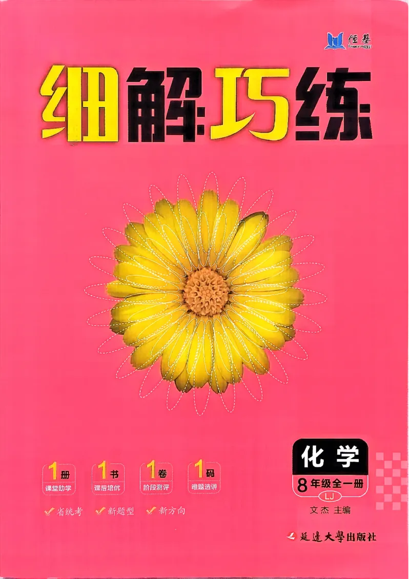 《主书_2027版初中《恒基细解巧练》8年级全一册（化学）（鲁教版）》第1页预览