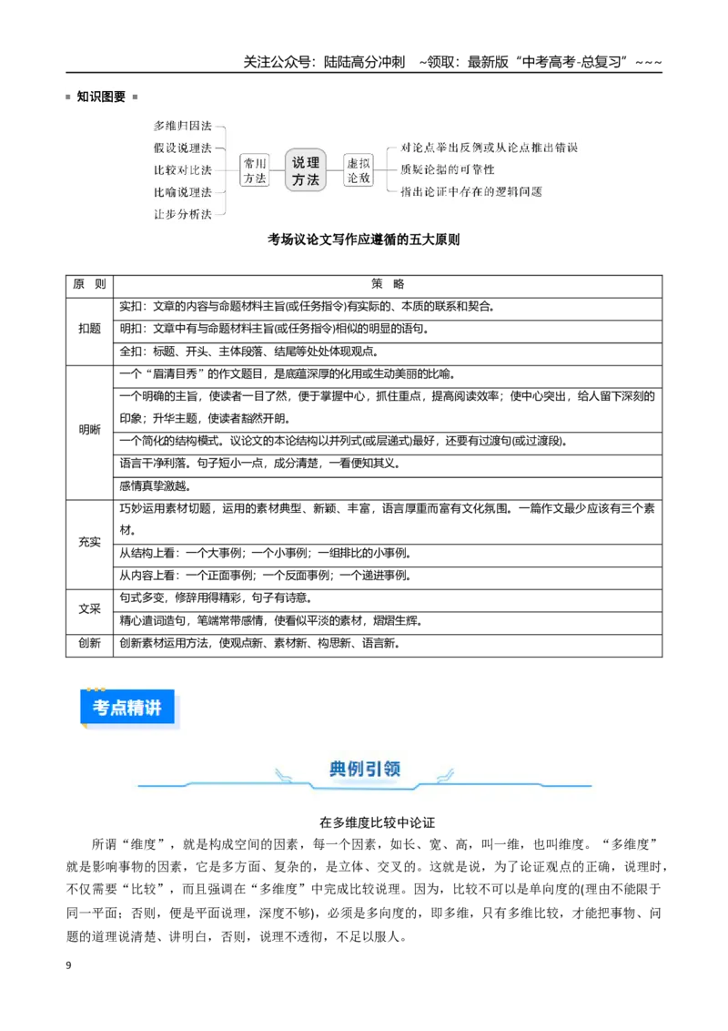 《核心考点03学会深入说理——恰当用“法”（讲义）（全国通用）（教师版）_一轮复习_2026年-语文一轮复习_2026年高考语文一轮复习考点精讲精练（新高考通用）-G58_2026版》第9页预览