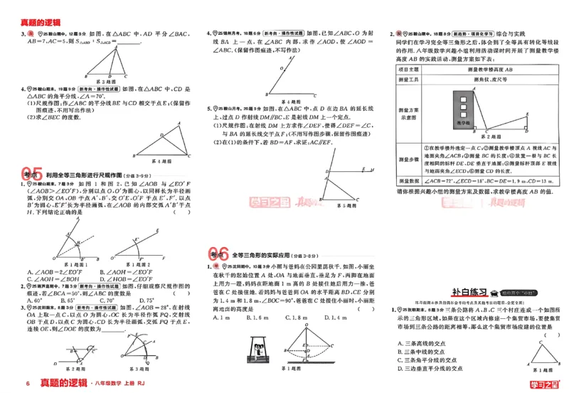 《专题卷A3_26秋小学初中各机构教辅大合集（一本、教材帮、阳光同学、王朝霞、实验班、小典中点、上分卷、白欧、课堂笔记等等）_26秋初中教辅资料_26秋《学习之星》系列_359》第8页预览