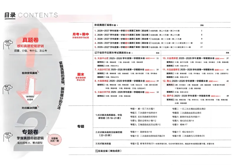 《真题卷A3_26秋小学初中各机构教辅大合集（一本、教材帮、阳光同学、王朝霞、实验班、小典中点、上分卷、白欧、课堂笔记等等）_26秋初中教辅资料_26秋《学习之星》系列_732》第3页预览