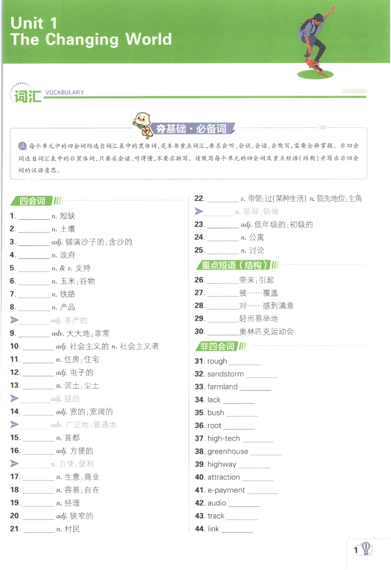 《2027《初中英语•必刷题》9上(人教)狂K重点_26秋小学初中各机构教辅大合集（一本、教材帮、阳光同学、王朝霞、实验班、小典中点、上分卷、白欧、课堂笔记等等）_26秋初中教辅资料》第5页预览