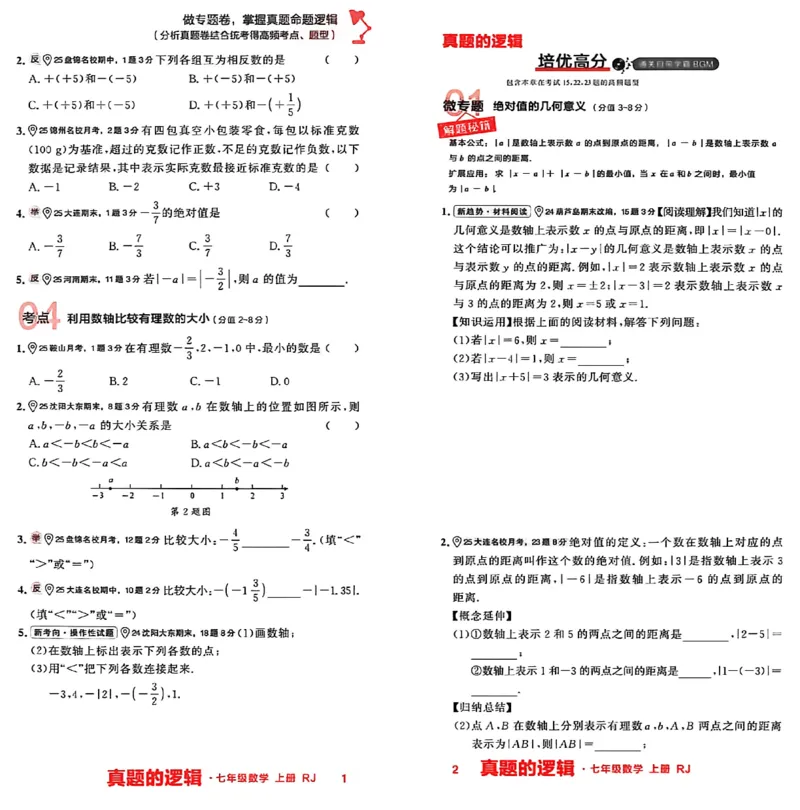 《专题卷A4（2列）_26秋小学初中各机构教辅大合集（一本、教材帮、阳光同学、王朝霞、实验班、小典中点、上分卷、白欧、课堂笔记等等）_26秋初中教辅资料_26秋《学习之星》系列》第5页预览