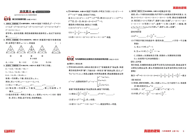 《专题卷A3_26秋小学初中各机构教辅大合集（一本、教材帮、阳光同学、王朝霞、实验班、小典中点、上分卷、白欧、课堂笔记等等）_26秋初中教辅资料_26秋《学习之星》系列》第7页预览