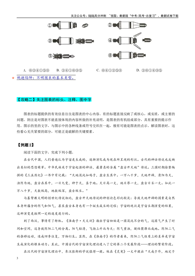 《易错题04图表信息解读不明（信息类文本之图表信息题）（原卷版）_专项复习_2025年_2025年高考语文考试易错题（新高考通用）》第3页预览