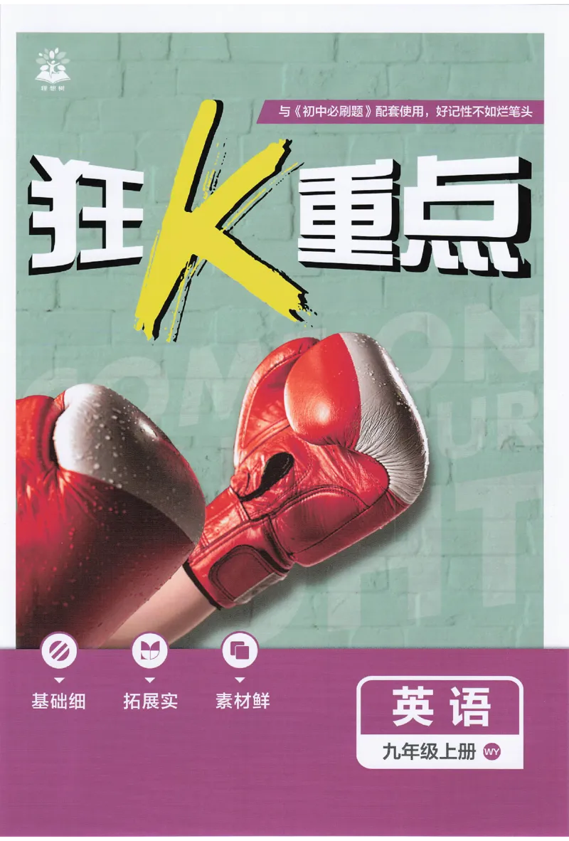 《2027《初中英语•必刷题》9上(外研)狂K重点_2027版初中《必刷题》9年级上册（英语）（外研）》第1页预览