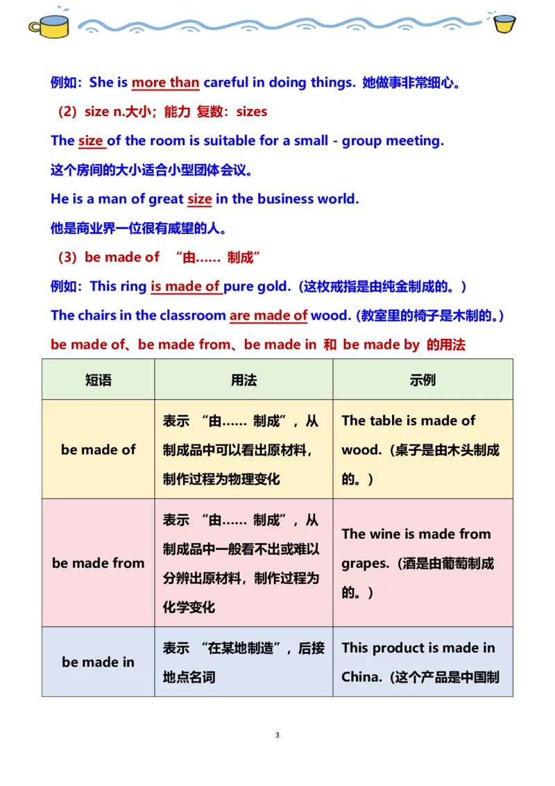 《2026秋仁爱版英语八上课文解析精讲精练Unit5AmazingPlaces教师版_26秋小学初中各机构教辅大合集（一本、教材帮、阳光同学、王朝霞、实验班、小典中点、上分卷、白欧、课堂笔记等等）》第3页预览