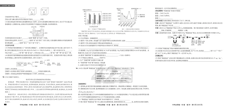 《中考必刷卷42套化学辽宁专用卷38-42正文_2027版初中《必刷题42套新卷》（化学）（辽宁专用）_卷38-42线上增值》第4页预览